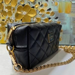 CHANEL Beauty Cosmetic Pouch to Crossbody Bag